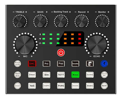 Tarjeta De Sonido V8s, Mezclador De Audio, Consola De Mezcla