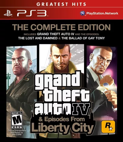 GTA (Grand Theft Auto) IV The Complete Edition - Xbox 360 (SEMINOVO) -  Interactive Gamestore