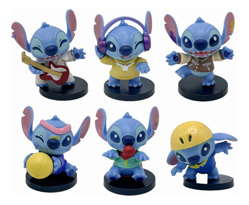 6 Modelos De Juguetes Coleccionables De Pvc Con Figuras De A