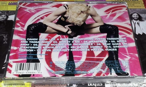 Madonna - Hard Candy - Cd (p) 2008 Casi Nuevo!
