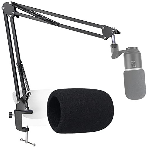 K669b Brazo Articulado Micrófono Suspensión De Espuma...