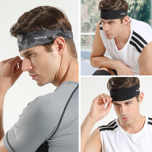 Diadema Deportiva De Poliéster Antisudor Para Hacer Ejercici