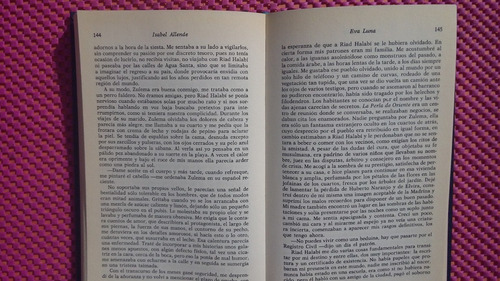 Eva Luna Isabel Allende Sudamericana Tapa Dura