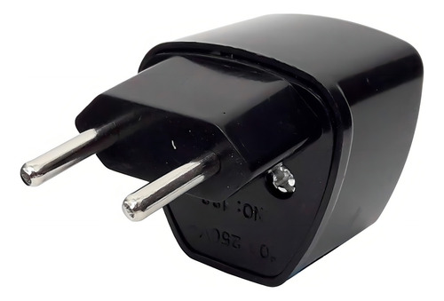 Adaptador Pino Tripolar Chato Diagonal Para Maquina De Lavar 127/220V