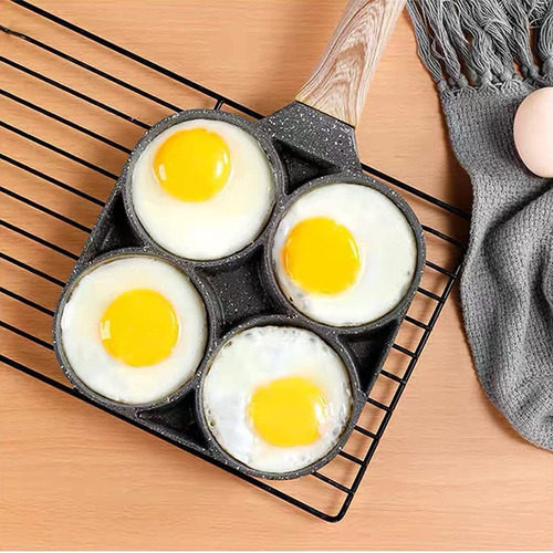 Nonstick Aluminum Skillet For Induction - 4 Cup Egg Cooker