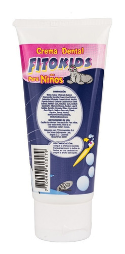 Crema Dental Fitokids Chicle X 75g