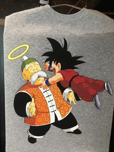 Dragon Ball - Gris - Animacion - Polera- Cyco Records