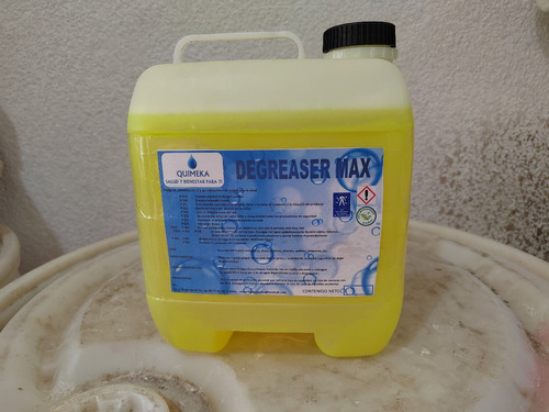 Degreaser Max (desengrasante Para Motores, Pisos, Ropa) 5 Lt