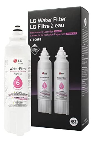 LG Lt800p2 Filtro De Agua De Repuesto De 6 Meses, 200 Galone