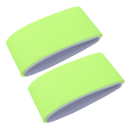 2x Correas De Esquí Cinta De Sujeción Correas De Amarillo
