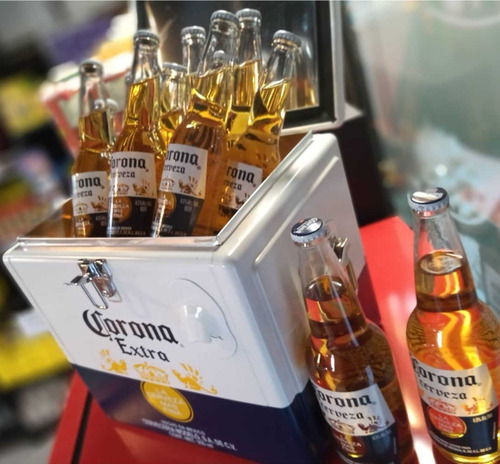 Dia Del Padre Heladera Conservadora 15litros Cerveza Corona 