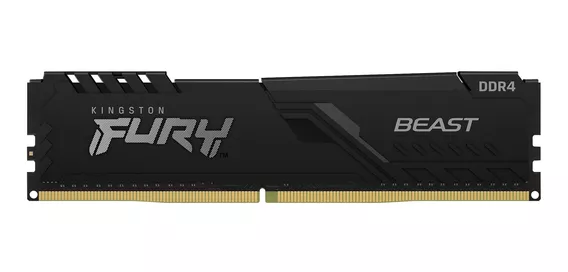 Memoria RAM Fury Beast DDR4 gamer color negro 8GB 1 Kingston KF426C16BB/8