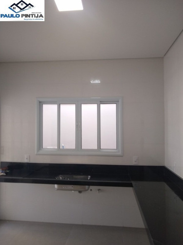 Imagem 12 de 30 de Linda Casa Com 3 Suítes, Escritório E Piscina No Condomínio Laguna - Ca04493 - 70264079
