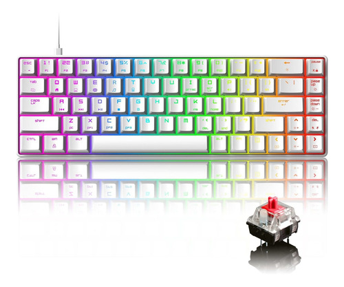 Teclado Mecánico Para Juegos 18 Chroma Rgb Retroilumin...