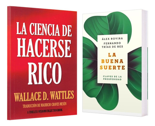 Ciencia De Hacerse Rico + Buena Suerte Pack 2 Libros