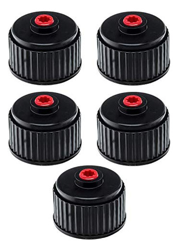 Fuels 3042 Replacement Jug Cap, 5 Pac