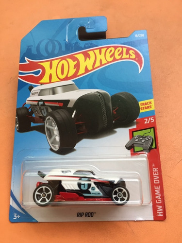 Hot Wheels Rip Rod - Blanco  - 03_recs