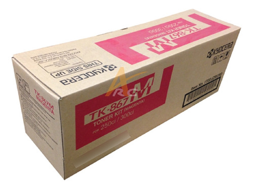 Toner Kyocera Tk-867m (tk867m) Magenta Toner Cartridge