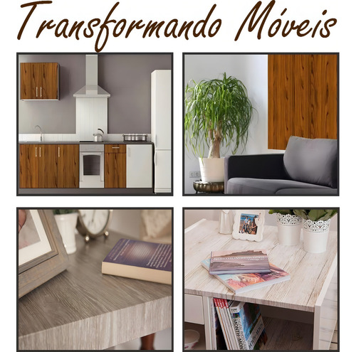 Papel adhesivo Contact, envoltura de madera para muebles, 5 m x 45 cm, color: palisandro