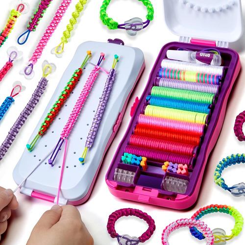Kit De Hacer Pulseras Tejidas De La Amistad Para Niñas