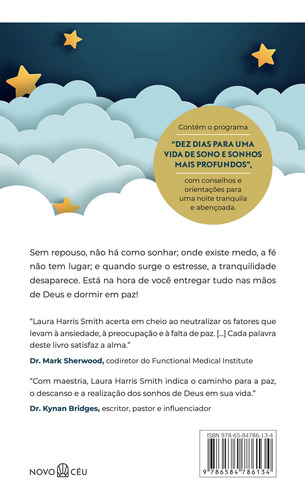 Entregue Pra Deus E Durma Em Paz, De Laura Harris Smith. Editora Novo Ceu, Capa Mole Em Português