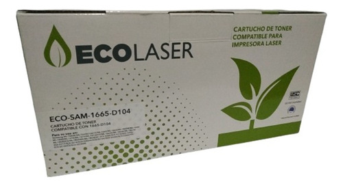 Toner Comp Ecolaser  D104s P/ Samsung Ml-1665 / Ml-1660