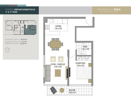 Imagen 10 de 12 de Departamento - Villa Urquiza