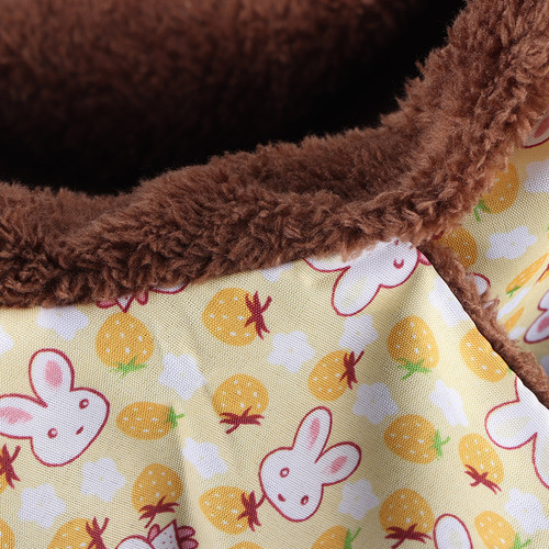 Cama Colgante Para Mascotas Con Forma De Conejo Amarillo De