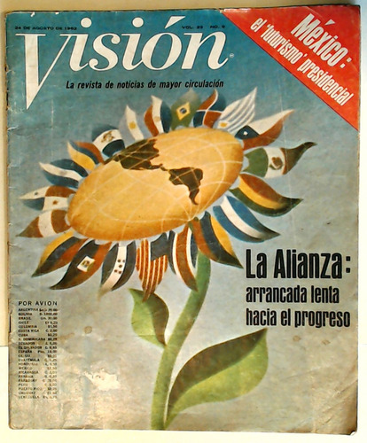 Visión Agosto 1962 Revista