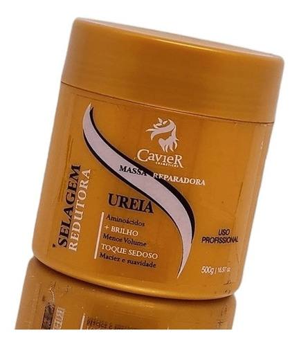 Selante Ureia Redutor Volume Anti Frizz 500 G Cavier 