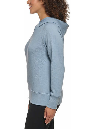 Sueter Andrew Marc Mujer Sudadera Textured Hoodie Original