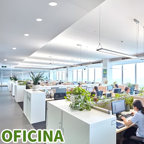 Lampara Luminaria Spot Led Bote O Plafón 6500k 10 Pzas Blanco