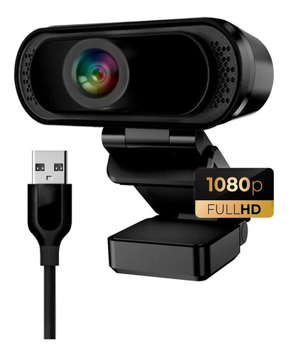 Camara Web Webcam Usb Pc Notebook Mic Plug Play Conferencia