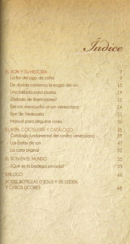 Su Majestad El Ron Venezolano (nuevo) / Humberto Márquez
