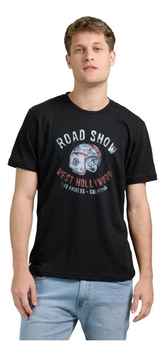 Remera Hombre Brooksfield Algodón Flamé Estampada 1058b2