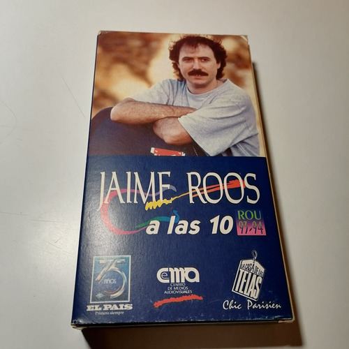 Jaime Roos A Las 10 Vhs Casete 1a Ed