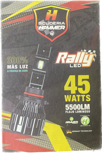 Luces Led 9004 5.500 Lúmenes 45watt Rally 