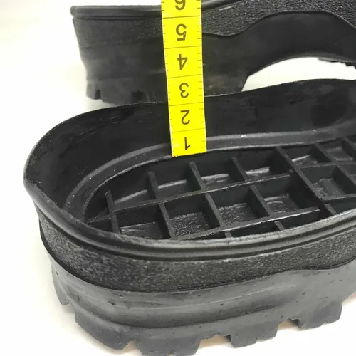 Suela Febo Pamir Base Borcegos Color Negro 35 Al 47