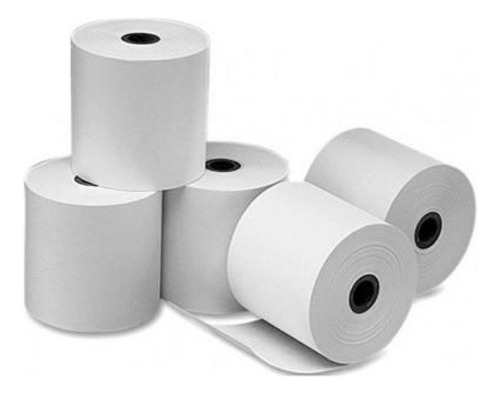 Pack 100 Rollos De Papel Térmico 57x30 En Caja Cerrada