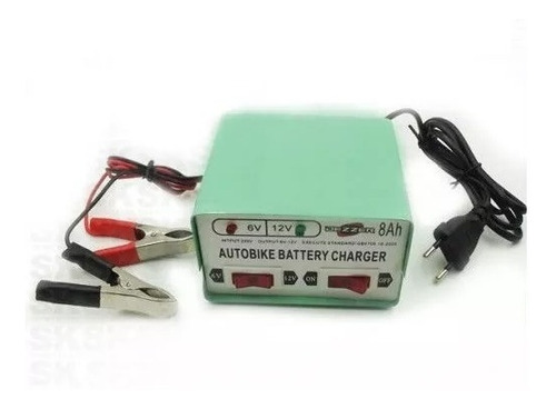 Cargador De Baterias Para Auto Moto 126 Volt 8 Amp Envio 