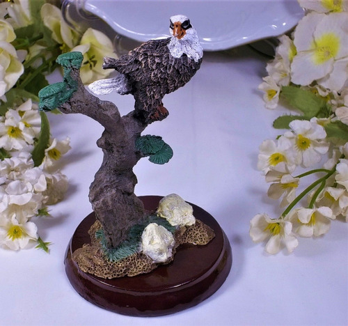 Antigua Figura Miniatura Águila Ideal Mini Jardín N° 5