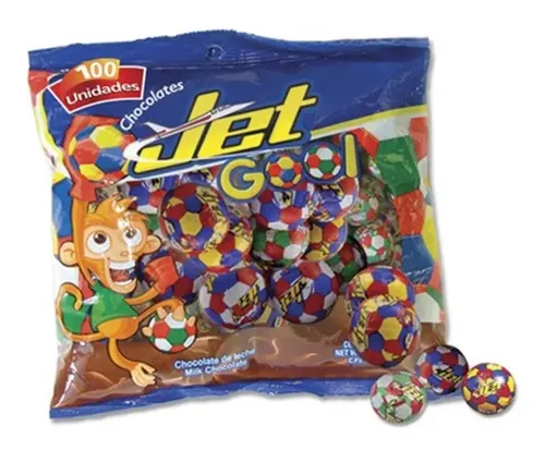 Chocolates Balones Jet Gool - Bolsa X 100 Und en venta en Antonio ...
