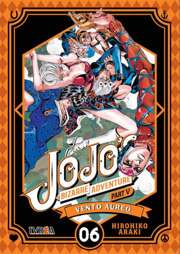 Libro Jojos Bizarre Adventure Parte V Vento Aureo 06