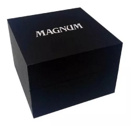 Relógio Magnum Masculino Cronógrafo MA33102Q Pulseira Aço Prata