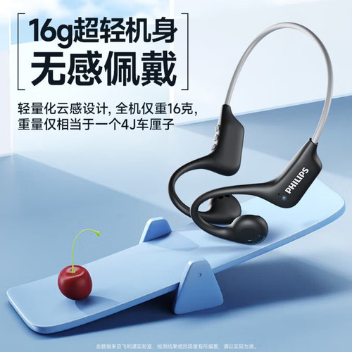Auriculares Deportivos Philips Taa1708 Bluetooth Con Conducc