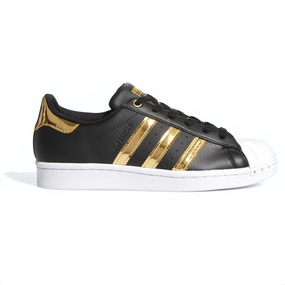 adidas superstar negras con punta metalica