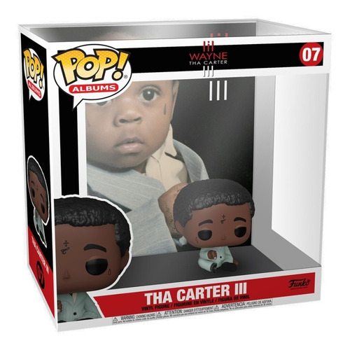 Boneco Funko Pop Albums Lil Wayne Tha Carter Iii 07