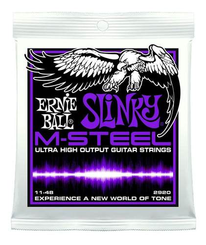 Cuerdas De Guitarra  Ernie Ball 2920 M Steel Slinky Power