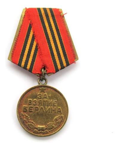 Medalla Soviética Segunda Guerra Mundial Captura De Berlín