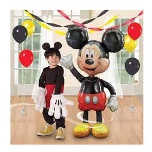 Mickey Mouse Disney Globo Caminante Gigante Awk Fiesta Deco
